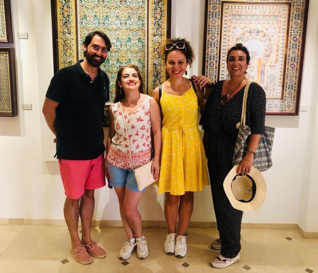 #thankyou @daleen_da @monabudiab @mrtmarquez for everything! It was amazing meeting! You are welcome! Hope see you soon!
#abudhabi #uae #uae🇦🇪 #dubai #cordobaespaña #spain #alandalus #culture #art #islamicart #museoguadameciomeya